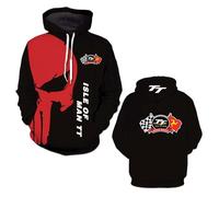 Sudadera con Capucha para Hombre Chaqueta De Primavera Y Otoño I.s.l.e of M.a.n T..T Abrigos Estampados Jerséis Ropa Manga Larga Deportiva Tops-B||x_s