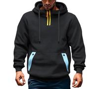 Sudadera con capucha para hombre con cremallera de un cuarto para hombre, estilo vintage, deportiva, casual, de manga larga, para entrenamiento, correr, activo, sudadera táctica al aire libre