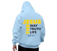 Sudadera con capucha para hombre con estampado de letras temático Jesús sudaderas con capucha para hombre, otoño, invierno, cálido, con capucha, transpirable, sudaderas, deportivas, sudaderas