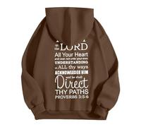 Sudadera con capucha para hombre con estampado de letras temático Jesús sudaderas con capucha para hombre de Navidad, sudaderas con capucha, informal, transpirable, suéter, otoño, invierno, cálido
