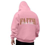 Sudadera con capucha para hombre con estampado de letras temático Jesús sudaderas con capucha para hombre, otoño, invierno, cálido, sudaderas, deportivas, informales, suéter ligero, transpirable