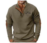 Sudadera con capucha para hombre con forro cálido para primavera e invierno al aire libre casual a la moda a la moda sudadera con capucha sudadera con capucha, café, M
