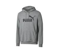 Sudadera con capucha para hombre, con gran estampado del logotipo de Puma. (mezcla gris, XL)