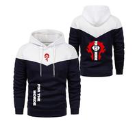 Sudadera con Capucha para Hombre Deportiva Prendas De Vestir Exteriores Fo.r The H.or.d.e Jerséis Abrigo Color En Contraste Ropa Manga Larga Sudaderas-BaiSe||m