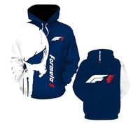 Sudadera con Capucha para Hombre Estilo Deportivo F.1 Bolsillos Manga Larga Ideal Fitness Disponible En Varios Estilos Tops Sudaderas Chaqueta Holgada-A||x_l