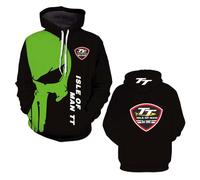 Sudadera con Capucha para Hombre I.s.l.e of M.a.n T..T Chándal De Manga Larga Bolsillo Deportiva Primavera Y Otoño Prendas Abrigo-A||m