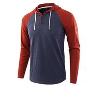 Sudadera con capucha para hombre, manga larga, camiseta deportiva, para exteriores, sudadera con capucha, camiseta funcional, manga larga, entrenamiento, culturismo, sudadera cómoda para el invierno