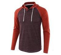 Sudadera con capucha para hombre, manga larga, camiseta deportiva, para exteriores, sudadera con capucha, camiseta funcional, manga larga, entrenamiento, culturismo, sudadera cómoda para el invierno