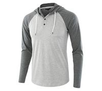 Sudadera con capucha para hombre, manga larga, camiseta deportiva, para exteriores, sudadera con capucha, camiseta funcional, manga larga, entrenamiento, culturismo, sudadera con capucha, informal