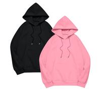 Sudadera con capucha para hombre, manga larga, clásica, cálida, con capucha, informal, monocolor, sudadera con capucha, algodón, sudadera básica con cordón, con bolsillo, primavera y otoño, camiseta