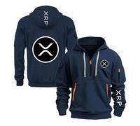 Sudadera con Capucha para Hombre Ropa Deportiva Ri.PP.le X.RP Abrigos Lisos Media Cremallera Camisetas De Manga Larga-SLanSe||l