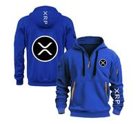 Sudadera con Capucha para Hombre Ropa Deportiva Ri.PP.le X.RP Abrigos Lisos Media Cremallera Camisetas De Manga Larga-LanSe||3X_l