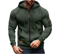 Sudadera con capucha para hombre sudaderas suéter polar marca caliente militar manga larga sudaderas con cremallera deportiva de gran tamaño chaqueta de trabajo con capucha para invierno y otoño S-4Xl