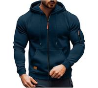 Sudadera con capucha para hombre sudaderas suéter polar marca caliente militar manga larga sudaderas con cremallera deportiva de gran tamaño chaqueta de trabajo con capucha para invierno y otoño S-4Xl