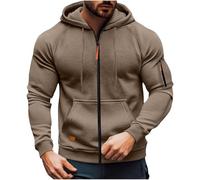 Sudadera con capucha para hombre sudaderas suéter polar marca caliente militar manga larga sudaderas con cremallera deportiva de gran tamaño chaqueta de trabajo con capucha para invierno y otoño S-4Xl