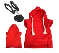 Sudadera con capucha para hurón - Traje cálido y suave, ropa de vajilla, disfraz de conejo no restrictivo | Linda ropa de gato Chihuahua para hámster y ardilla chinchilla para el Dr