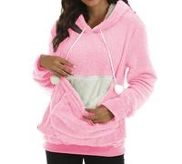 Sudadera con capucha para mascotas, para cachorros, color sólido, para invierno y otoño, con capucha, para perro, pesada, linda, sudadera con capucha para mujer, sudadera con capucha para gatos y