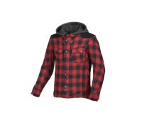 Sudadera con capucha para Moto Macna Inland Rojo/NegroXL Rojo,Negro