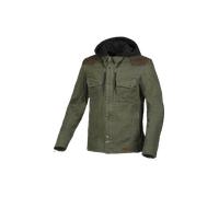 Macna Inland Chaqueta textil de moto, verde, tamaño S para Hombres