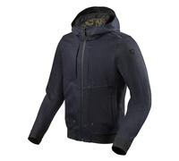 Sudadera con capucha para moto Revit Stealth 2 azul oscuro liquidación 2XL