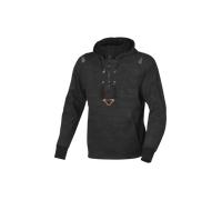 Sudadera con capucha para Motorcycle Macna Byron Negro/GrisXL Negro,Gris