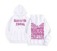 Sudadera con capucha para mujer, con capucha y texto en inglés "Don'T Take These Beautiful Things That I'Ve Got" 2025, sudadera de moda con capucha y gráfico de letras Y2K, casual, para otoño, ajuste