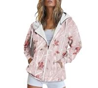 Sudadera con capucha para mujer, con cremallera, a juego, para mejores amigas, con gráficos, a la moda, con capucha, para otoño, ropa de trabajo, lisa, estética, Y2K, ajuste holgado, divertida para