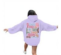 Sudadera con capucha para mujer, con texto en inglés "Christian I Will Praise Him In Every Season" Workou Plain Jesus, suéteres casuales con capucha Pray The Lord Funny Comfort Manga Larga Gráfico