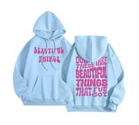 Sudadera con capucha para mujer, con texto en inglés "Don'T Take These Beautiful Things That I'Ve Got" Y2K Workou Letter Casual with Hoods, Western Fall Trendy Graphic Tops with Designs Hooded Comfort