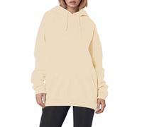 Sudadera con capucha para mujer, diseño de letras cristianas de Jesús y Faith Over Fear con diseños de Dios Y2K, forro polar, cordón y capucha, ajuste holgado, rústico religioso, caqui, S