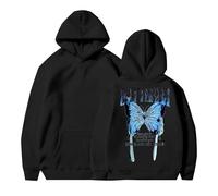 Sudadera con capucha para mujer, sudadera larga con cremallera, sudadera con capucha para barco, día de sol, camisa a cuadros, suéter para mujer, Negro, 5XL