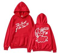 Sudadera con Capucha para Mujer Y Hombre con Estampado del Álbum De Singer Merch De Gracie Gira De A-brams Informal Holgada De Manga Larga Tops Unisex-Red||3X_l
