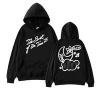 Sudadera con Capucha para Mujer Y Hombre con Estampado del Álbum De Singer Merch De Gracie Gira De A-brams Informal Holgada De Manga Larga Tops Unisex-Black||l