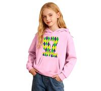 Sudadera con Capucha para niñas con Estampado de Carnaval y Festival, Ropa de Juego Informal Suave para niños y bebés (5-6 Years)