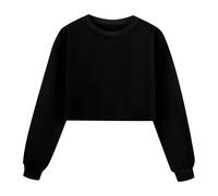 Sudadera con Capucha para Niñas Top de Algodón Ropa Chaqueta Atlética Informal Casual Top Jersey Manga Larga Sport Moda Ropa Suéter Corto Estampado Forro Polar con Cremallera Suéter Pullover Niña