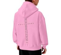 Sudadera con Capucha para niño, Estilo Informal, con diseño Inspirador de Sé Valiente, Ideal para la Iglesia y para Uso Diario, Tejido Suave y Ligero.