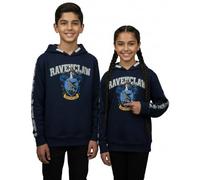 Sudadera con capucha para niños de Harry Potter, con licencia oficial de Ravenclaw, jersey de algodón azul marino con escudo y manga impresa, tallas unisex de 1 a 13 años, azul marino, azul marino, 11