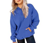 Sudadera con capucha para niños, informal, para niños, niñas, manga larga, ligera, sudadera con capucha, sudadera básica de manga larga para deporte, chaqueta de entretiempo, BU3, 6-7 años