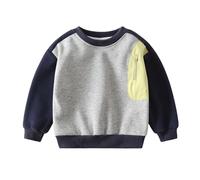 Sudadera con Capucha para Niños - Pullover Hoodie for Boys Camiseta Deporte Manga Larga Sudadera Cremallera Niños niños pequeños Sudadera Cremallera Niños 2-11 Años#A