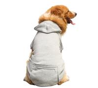 Sudadera con capucha para perro, abrigo de invierno adhesivo con bolsillo, abrigo, ropa de moda para caminar, hacer ejercicio, al aire libre