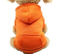 Sudadera con capucha para perro con bolsillo utilitario, chaqueta de peso medio, lavable a máquina, ropa para mascotas para razas grandes, ropa de juego en el parque en casa