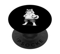 Sudadera con Capucha para Perro con Gafas de Sol Urban Shiba PopSockets PopGrip Adhesivo