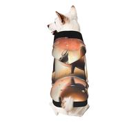 Sudadera con capucha para perro Deer in The Forest, ropa de poliéster suave y transpirable para perros pequeños, medianos y grandes