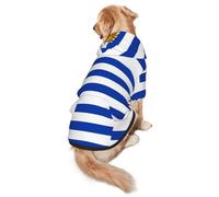 Sudadera con capucha para perro, diseño de bandera de Uruguay, cálida y ligera, adecuada para que las mascotas lo usen en otoño e invierno