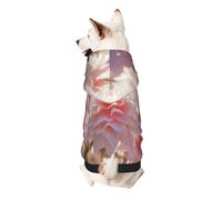 Sudadera con capucha para perro Flowers Blooming in The Sunshine, ropa de poliéster suave y transpirable para perros pequeños, medianos y grandes