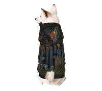 Sudadera con capucha para perros indios amazónicos brasileños, ropa suave y transpirable para perros pequeños a grandes, ropa elegante y cómoda para perros