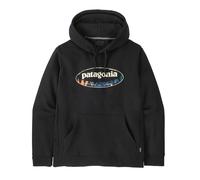 Patagonia - Sudaderas - M's '95 Oval Logo Uprisal Hoody Black Kaleido - Talla M - Negro Negro M