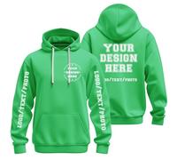 Sudadera con capucha personalizada para hombre, diseño de tu propio suéter, sudaderas personalizadas con texto y foto, nombre/logotipo, sudaderas personalizadas para parejas, sudaderas de manga larga