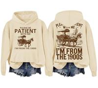Sudadera con capucha «Please Be Patient With Me I'm From The 1900S», Khika, M