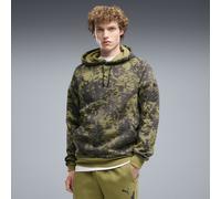 Sudadera con capucha PUMA Sport Camo de felpa para hombre, Ropa, Marrón, M